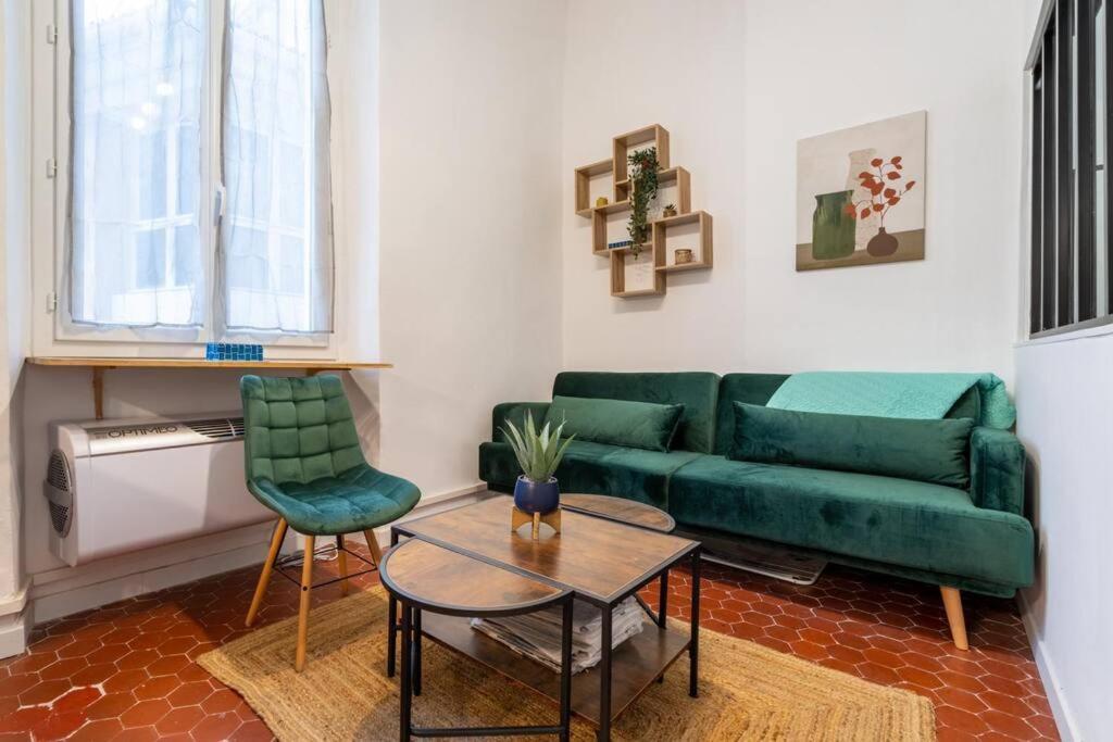 Charmant T2 Au Coeur Du Panier Marseille Luaran gambar