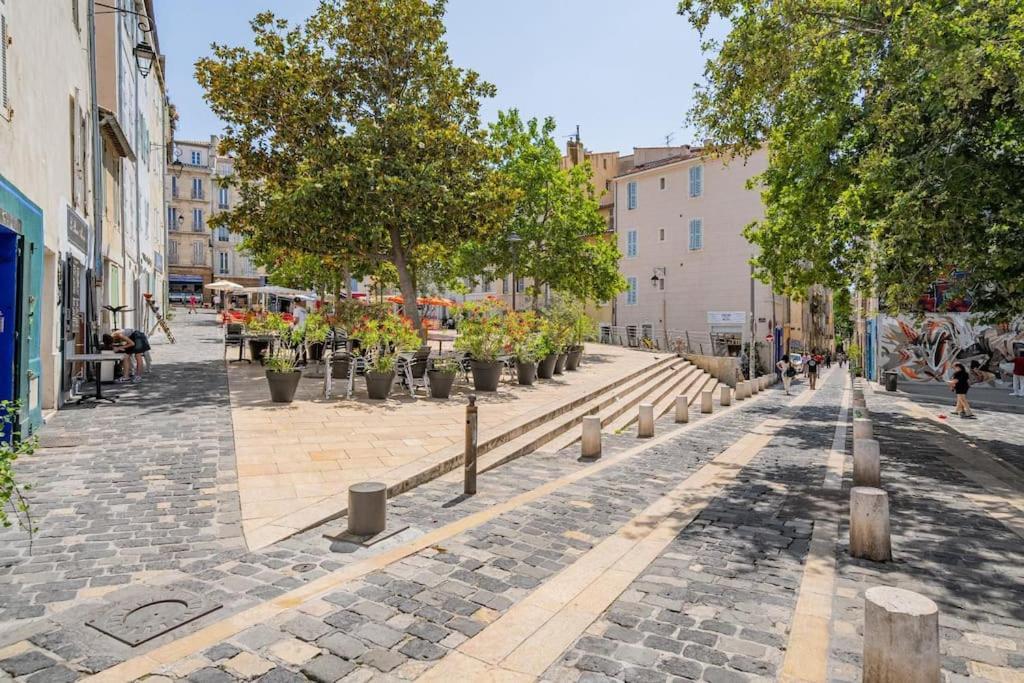 Charmant T2 Au Coeur Du Panier Marseille Luaran gambar