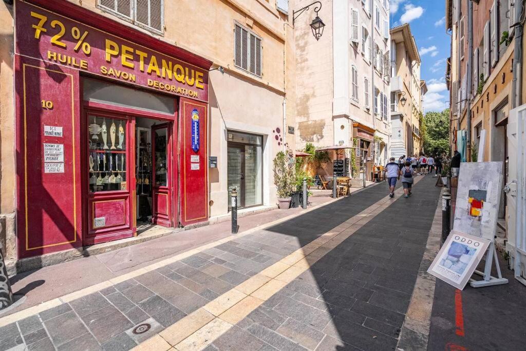 Charmant T2 Au Coeur Du Panier Marseille Luaran gambar